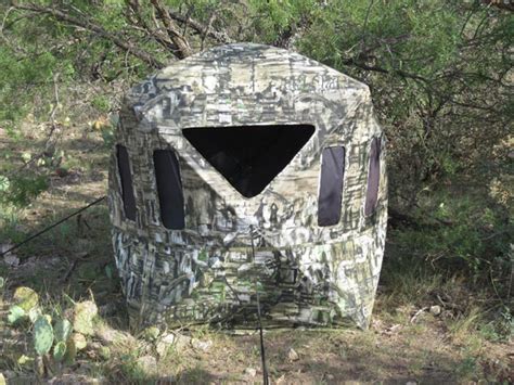 Double bull blind 360 8 ft, most hunters can shoot upright