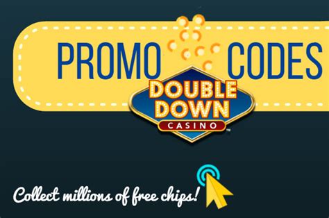 Double down promotion  DoubleDown Promo Codes are the same as the Free Chips Reward Links