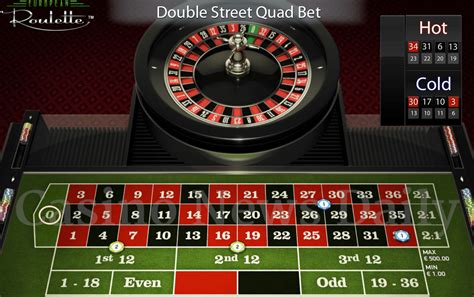 Double street quad  Check for any bonus terms and restrictions, as free spins