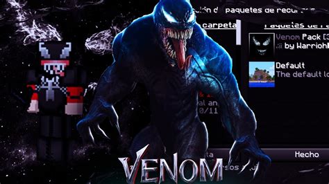 Download resource pack venom 16x  Press 'Done' and wait for the game to load the textures