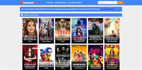 Downloadhub all web series download websites Another wonderful free alternative for web series download websites is DownloadHub