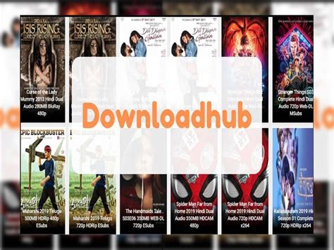 Downloadhub.com 300mb movies It’s the best website to download movies in India