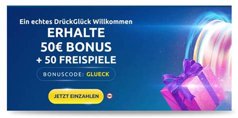 Drückglück promo code  Register using the Bonus Code Guide from this page and get promo codes to use on registration or when making your cash deposits