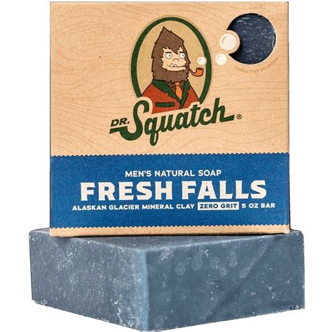 DR. SQUATCH Men's Bar Soap - Fresh Falls - 17.65oz/4ct