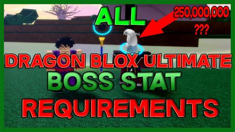 Dragon blox ultimate boss requirements  We don't know how this update is going to be but be ready because It is going to be hype!Use Star Code⭐AtlasZero when Buying Robux to Support Me!🎮UGC Items:Future Sword: Blue, or Super Saiyan Blue, is the 15th unlockable form in Dragon Blox Ultimate