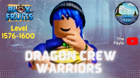 Dragon crew warrior blox fruits  Bobby