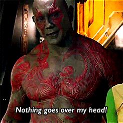 Drax metaphor gif  Drax - Metaphors