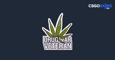 Drug war veteran sticker  The item Sticker | Drug War Veteran is no longer for sale