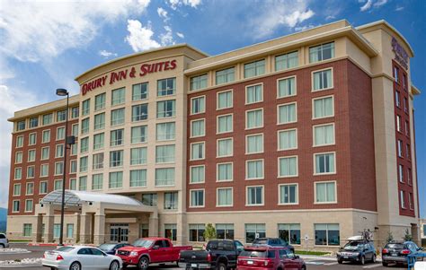 Drury inn and suites colorado springs co  WiFi, parking, and an evening social are free at this hotel