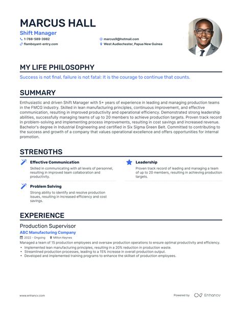 Dual rate shift manager resume examples Check Out one of our best Shift Manager resume samples with education, skills and work history to help you curate your own perfect resume for Shift Manager or similar profession