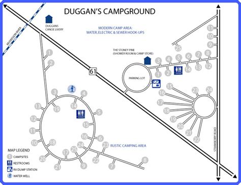 Duggan's campground  Geological Survey) publishes a set of the most commonly used topographic maps of the U