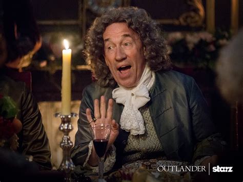 Duke of sandringham outlander actor  He's so over the top with the theatrical style but it's perfect for the roll
