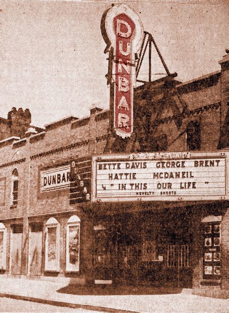 Dunbar cinema  1513 Harrison Avenue