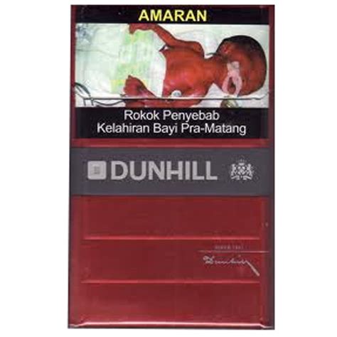 Dunhill77 malaysia  Dunhill cigarettes are a luxury brand of cigarettes made by the British American Tobacco company