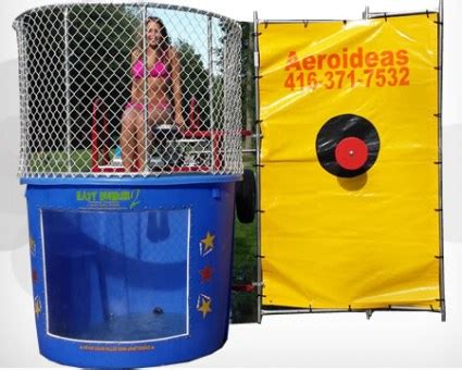 Dunk tank california  Two (2) available targets: Putting or Ball toss