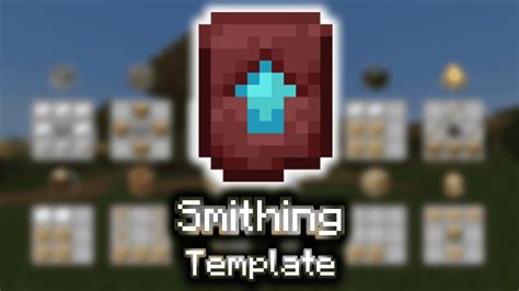 Duplicate smithing template  It'd also be fun to do it with the dyed parts of leather armor to make them emissively "glow" like enderman eyes