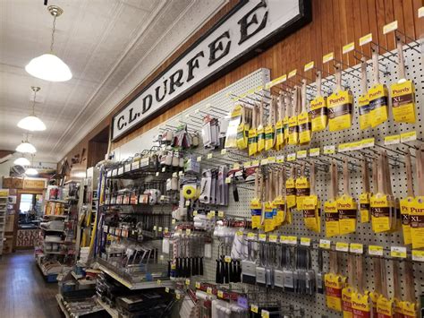 Durfee hardware  Durfee Hardware was built in 1929 by Clarence Lester Durfee (the “C