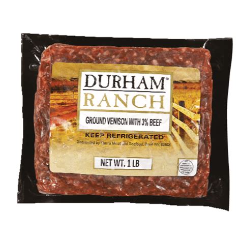 Durham ranch ground venison blend delivery  onion powder 2 tsp