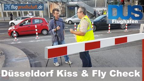 Dusseldorf airport kiss and ride  Airport Taxi are identified by the "Airport Taxi" sticker