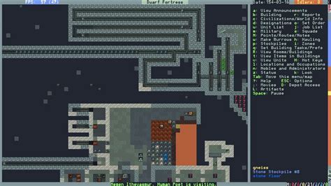 Dwarf fortress minecart elevator There doesn't appear to be any pathway issues