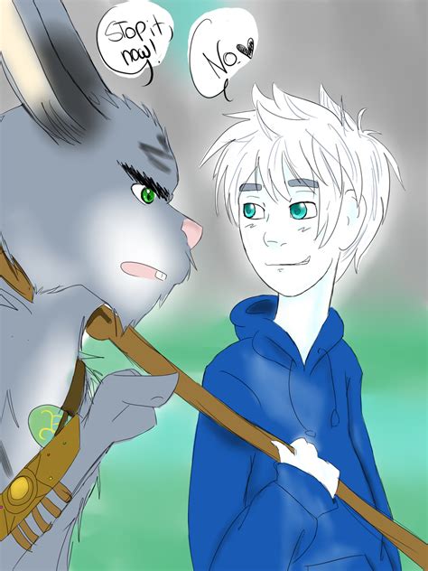 Easter bunny x jack frost  North (North) Hugh Jackman as E
