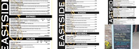 Eastside social neosho, mo menu  ($) 4