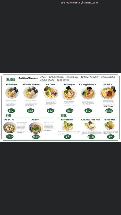 Eat30 cafe menu  Related Pages