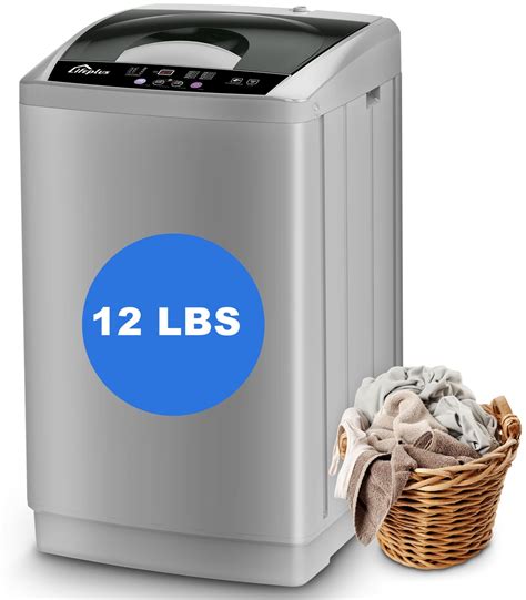 Portable Compact Washing Machine 10lbs Twin Tub Washer Spin Dryer Gravity  Drain