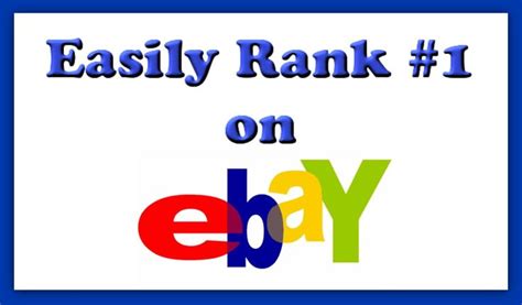 Ebay ranking verbessern m