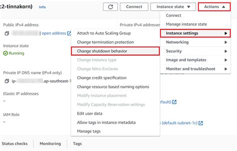 Ec2 stop vs terminate “Stop”ping an EC2 instance: “Stop”ping an ec2 instance differs from “Terminate”ing an EC2 instance since you cannot restart a terminated instance