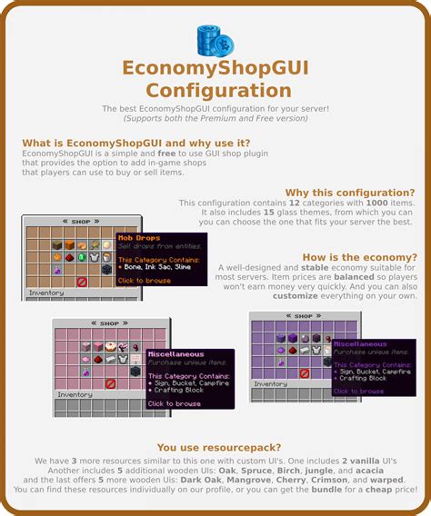 Economyshopgui premium  5