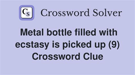 Ecstasy joy crossword clue  Click the answer to find similar crossword clues 