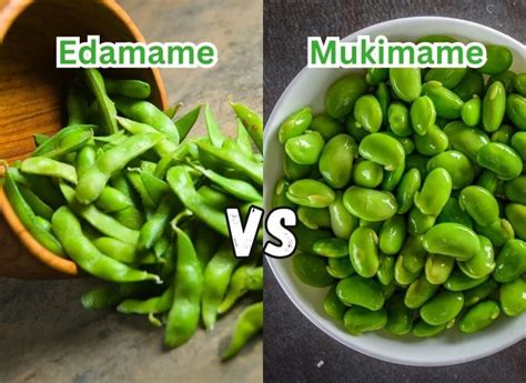 Edamame vs mukimame I laughed because I put the bowl of edamame down on the table and my husband put the whole thing in his mouth and started chewing away without removing the pods