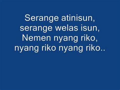 Edan turun lirik chord  Berikut lirik dan chord lagu "Antara Benci & Rindu" dari Ratih Purwasih