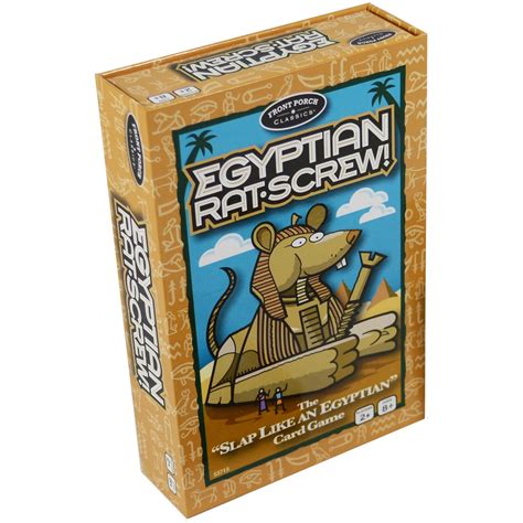 Egyptian rat screw name origin What is the origin of the name of the card game Egyptian Rat Screw/Rats/Ransom/War? This game is called many things: Egyptian Rat Screw, Egyptian Rats, Egyptian Ransom, and Egyptian War, among other names