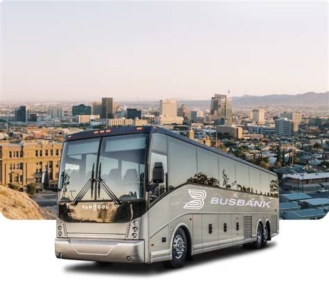 El paso charter bus rental  Rent a coach bus, party bus, or minibus in El Paso at Busrental