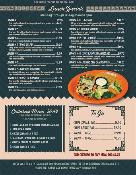 El pueblito mexican restaurant chanute menu  IN BUSINESS