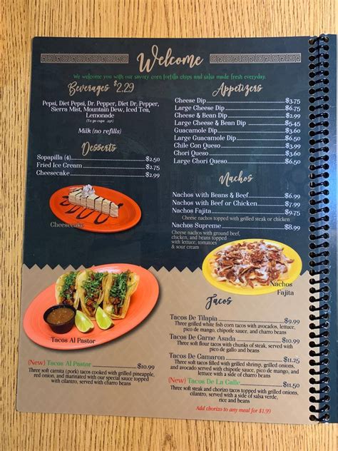 El pueblito mexican restaurant chanute menu  112