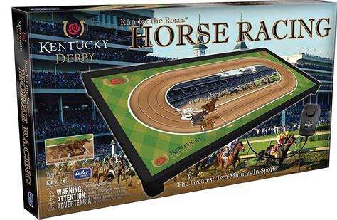 Electric horse race game  There are 4 horses, only 3 are in good orderPlay your game against yourself using the space bar and U key on your keyboard