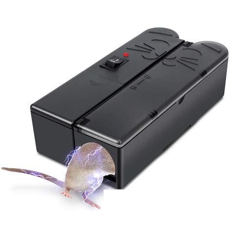 Electric Mouse Trap Rat Killer Pest Control USB Rechargeable Rodent Zapper  8000V