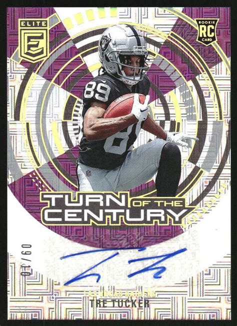 2024 Elite Turn of the Century Autographs Purple #35 Tre