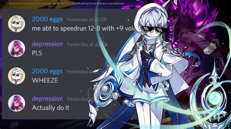 Elsword void weapon  Also it is technically possible to get a +9 void weapon from opening the cube however I have never seen the system announcement of anyone doing so