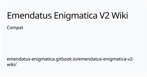 Emendatusenigmatica 152 EmendatusEnigmatica version - EmendatusEnigmatica-1