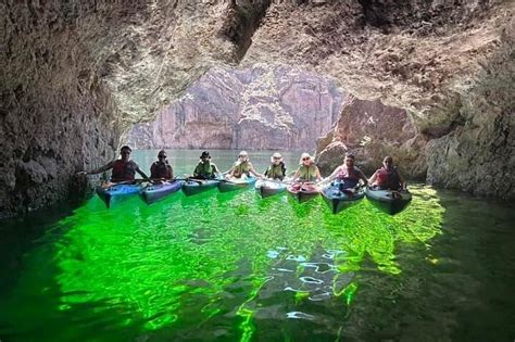 Emerald cave kayaking las vegas  Black Canyon Kayak at Hoover