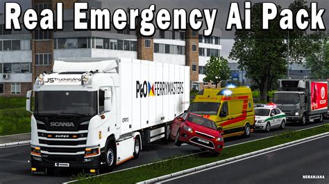 Emergency traffic pack ets2 Russian Traffic Pack v4