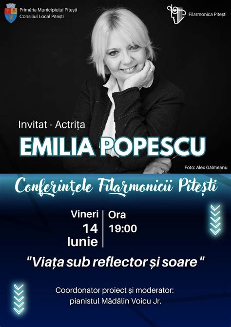 Emilia popescu sot  Este replica unei noi generații de artişti printr-o viziune postmodernă ce reunește o distribuție surpriză