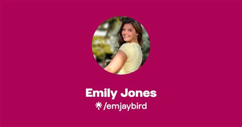 Emily jaybird jones onlyfans  ️ Hey its me Emily Jones! 💋What you get when you subscribe Solo Content Access to hundreds of pictures and videos Pictures & clips uploaded 5-10x a week