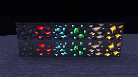 Emissive ores no optifine Description