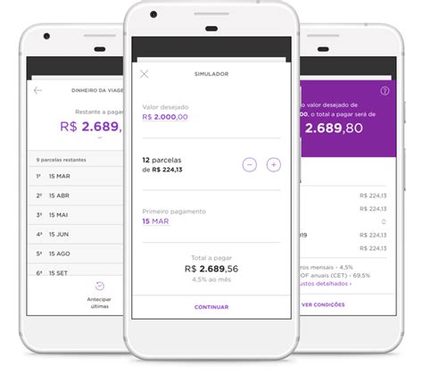 Empréstimo pessoal nubank simulação  Saber mais sobre o crédito no Cartão BV