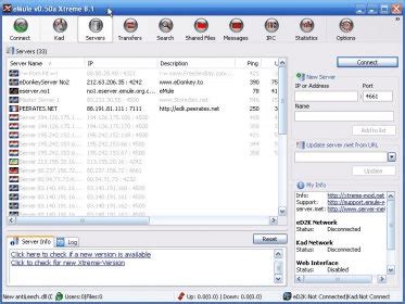 Emule xtreme <strong>Main Features: - Maella Bandwidthcontrol, caculates the real Overhead</strong>